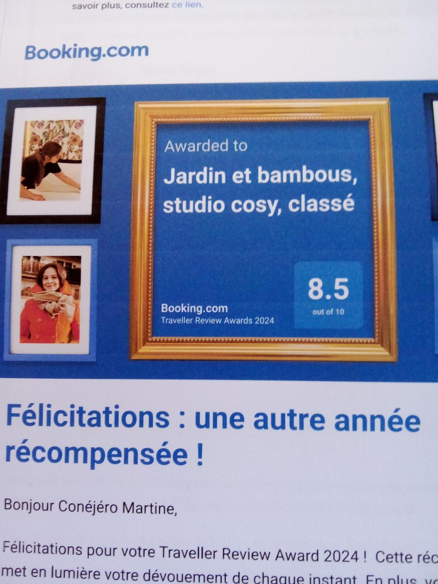 Jardin et bambous, studio cosy, classé Marseillan  Exterior foto